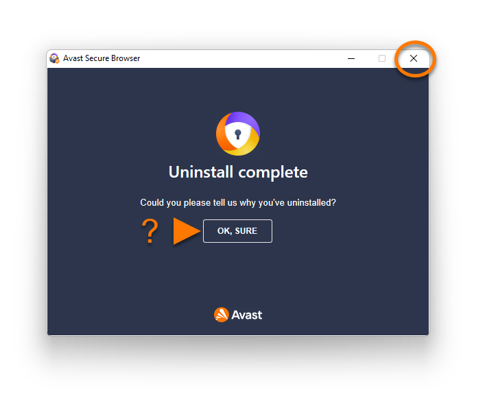 downloading Avast Clear Uninstall Utility 23.10.8563