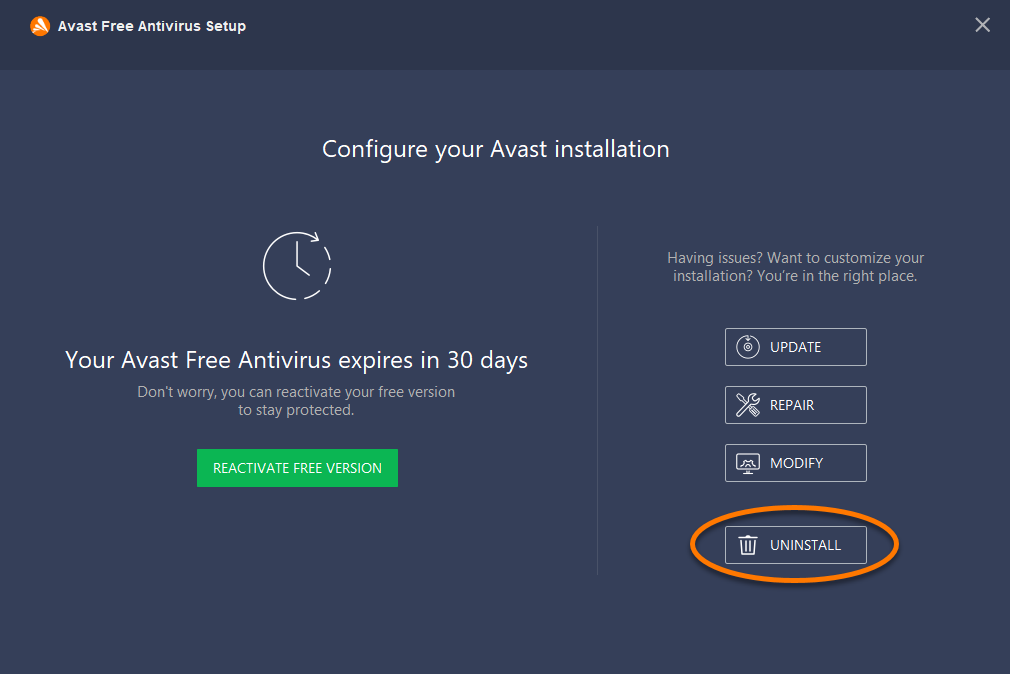 How to uninstall Avast Free Antivirus | Avast