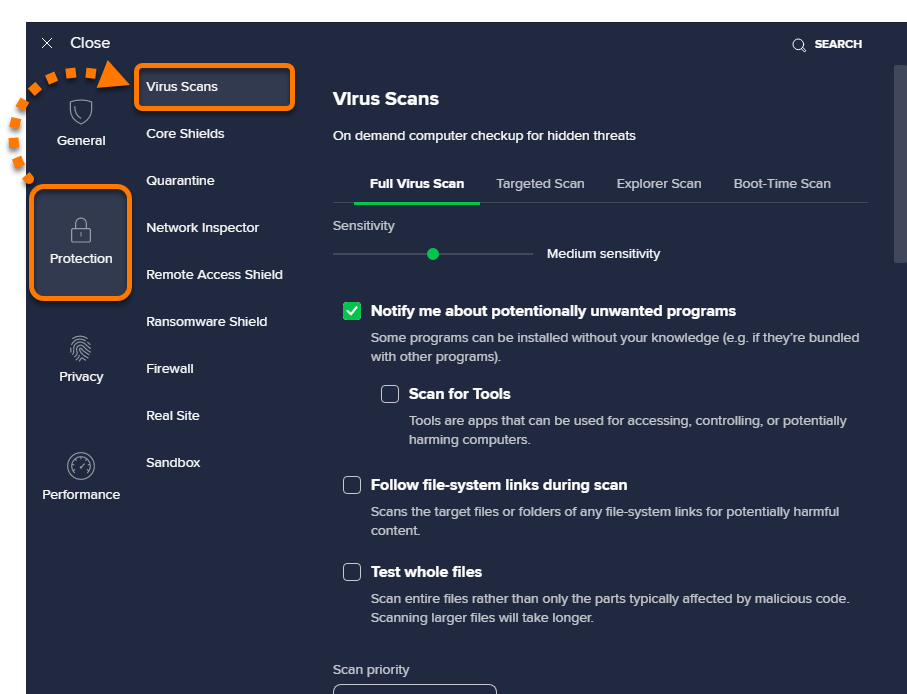 How to scan your PC for viruses using Avast Antivirus Avast