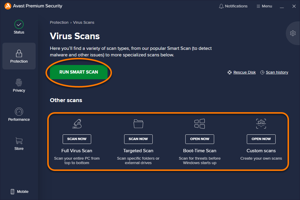 How to scan your PC for viruses using Avast Antivirus | Avast