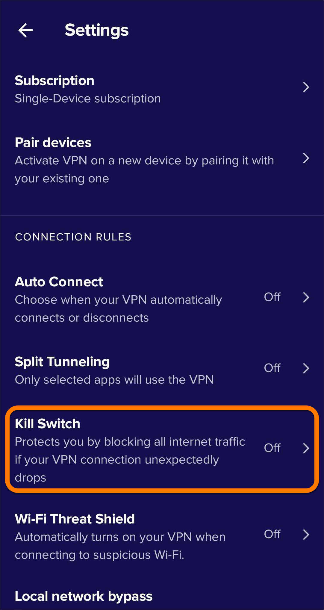 use connection rules in Avast SecureLine VPN for Android | Avast