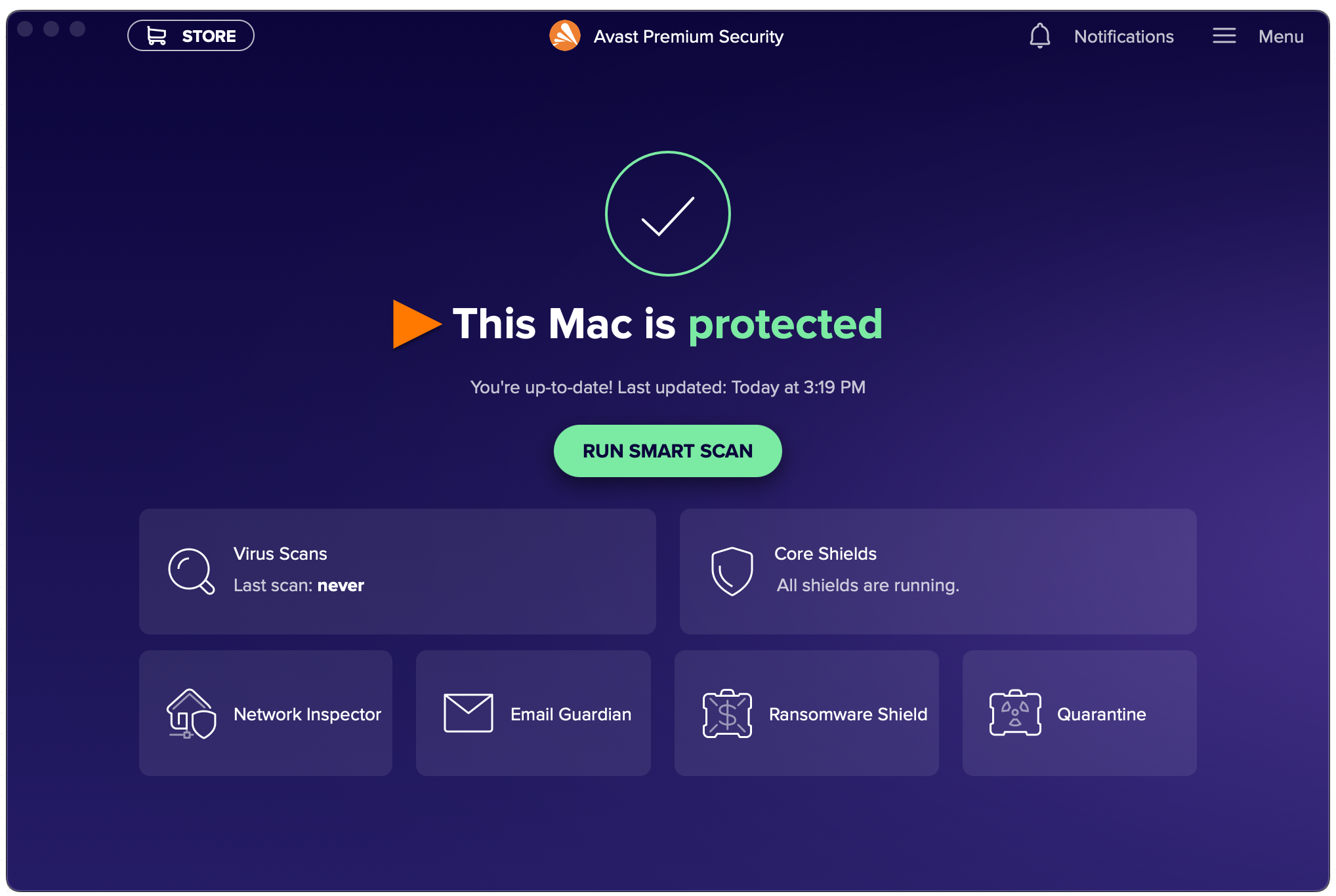 Avast funcționează cu Apple?