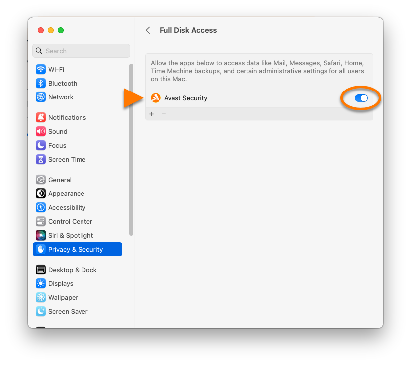 Macos でのすべての保護権限を許可する方法 アバスト