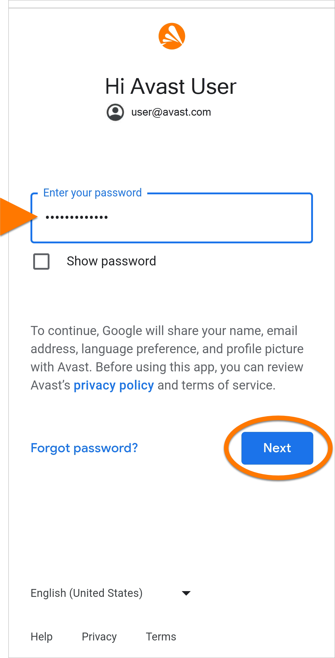 Сброс PIN-кода блокировки приложений в Avast Mobile Security | Avast