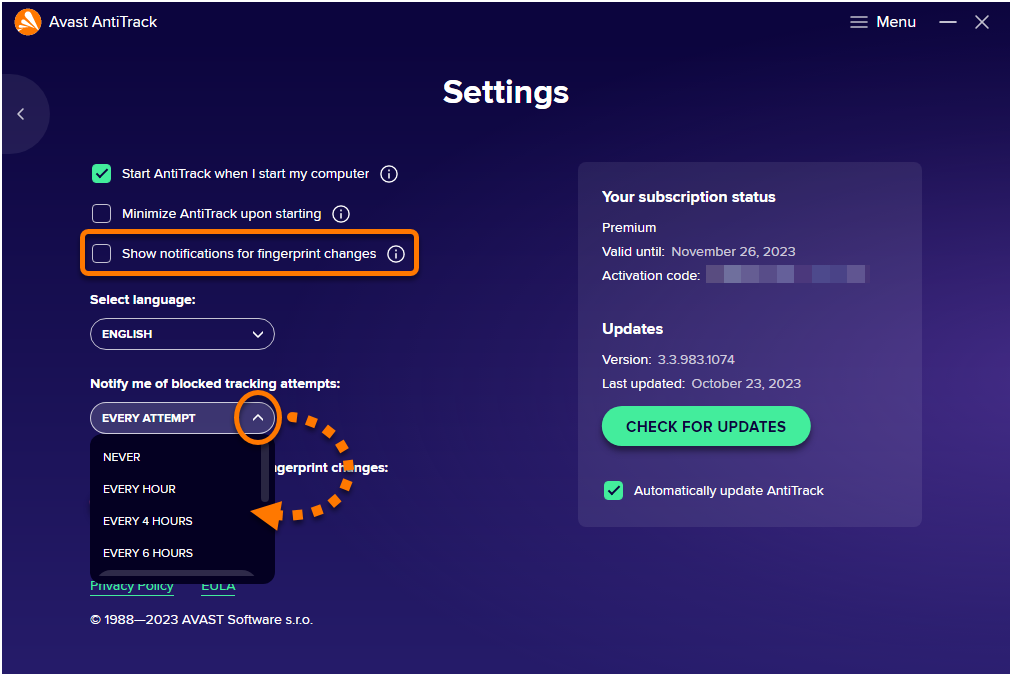 How to manage pop-up notifications in Avast products | Avast